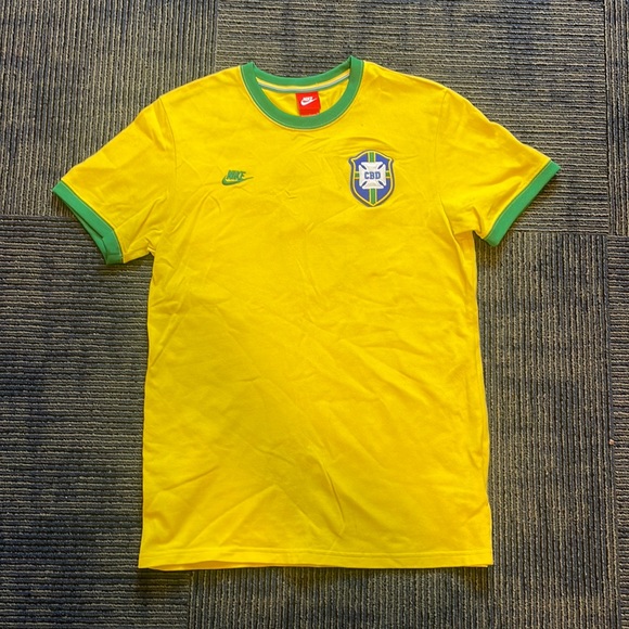 Nike Shirts Brazil Soccer Shirt 5 Poshmark